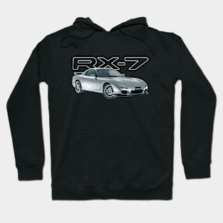 tiitanium gray fd rx-7 spirit r Hoodie